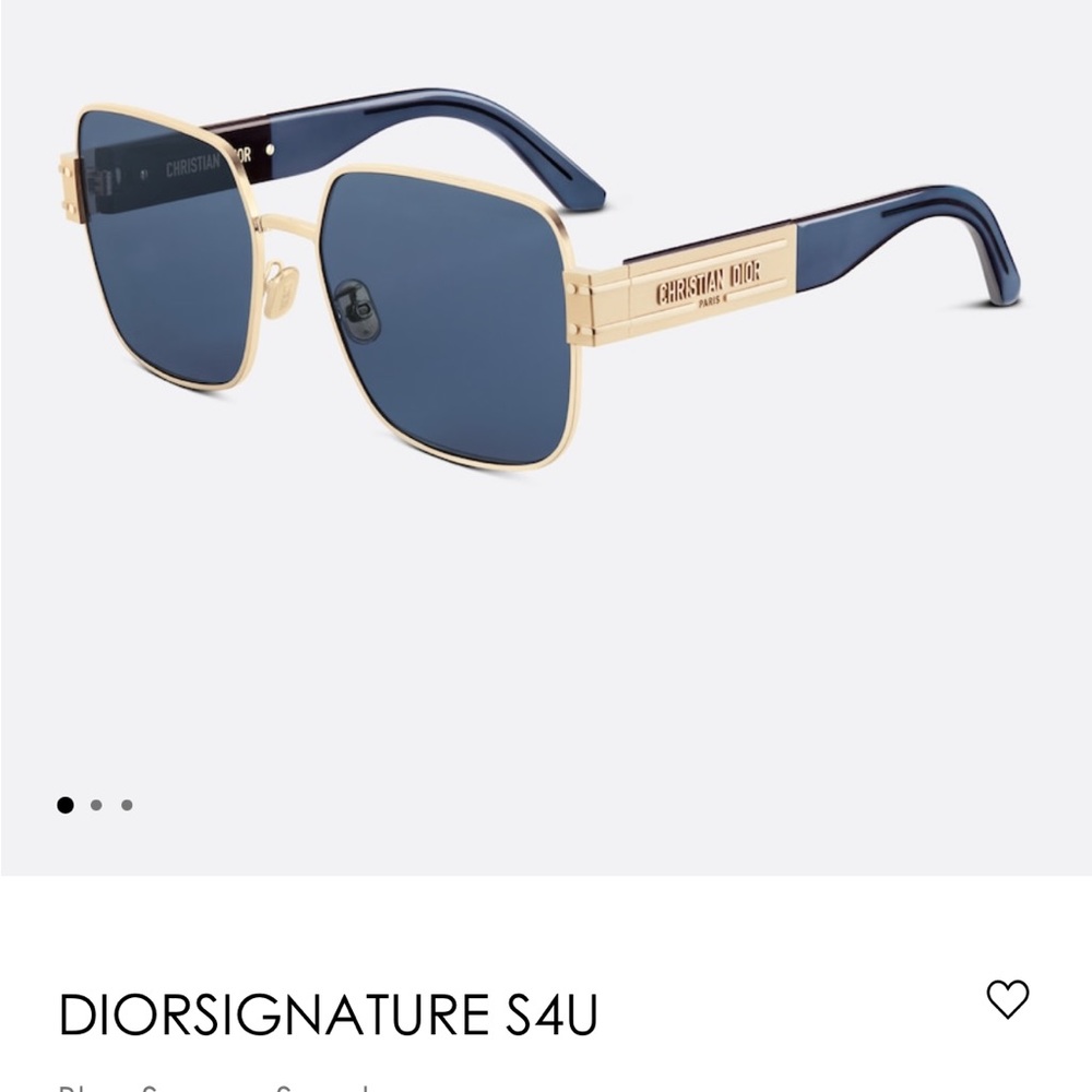 Brand New Christian Dior blue sunglasses never worn